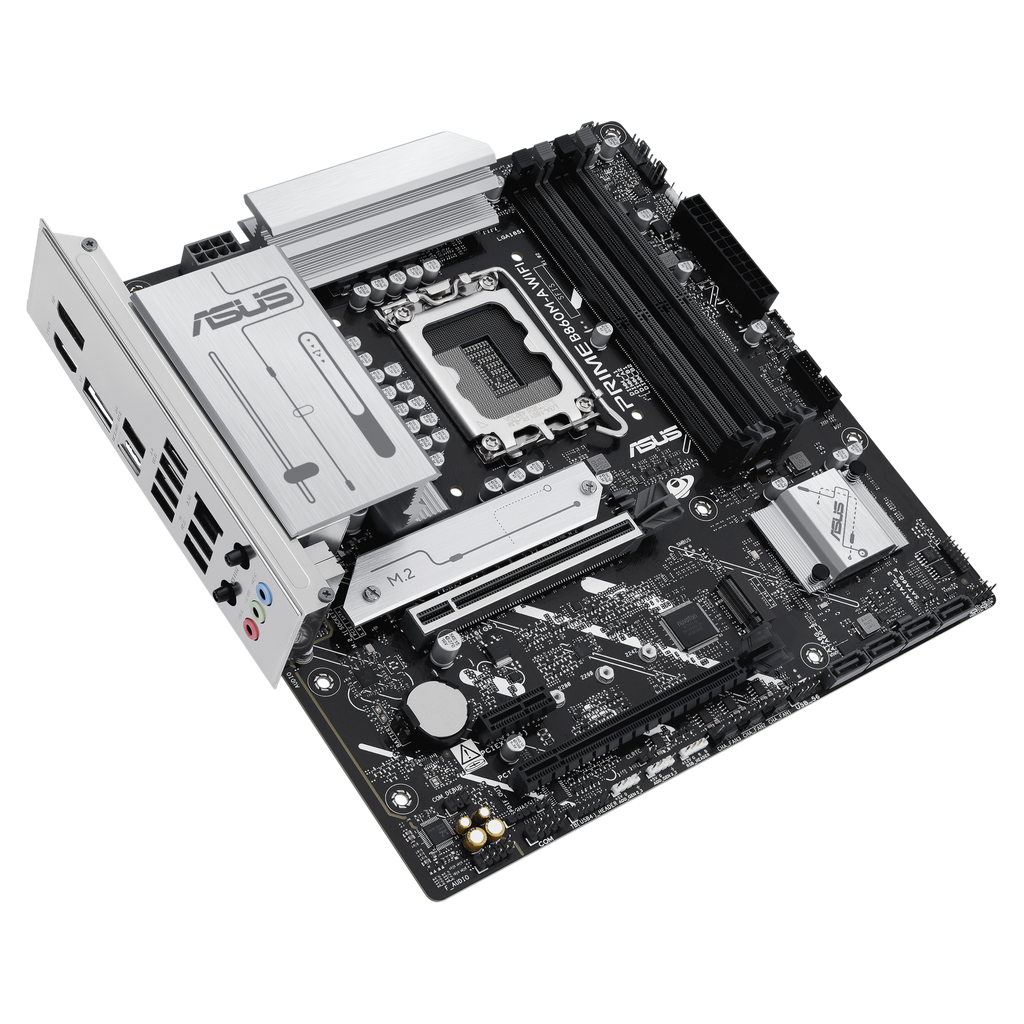 Asus Prime B860M-A WIFI-CSM DDR5 Board - View 3