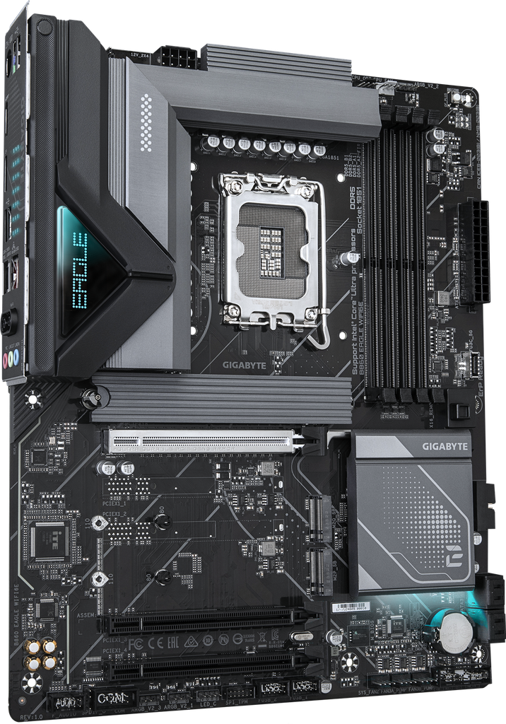 Gigabyte B860 Eagle WiFi6E Board ATX - View 2