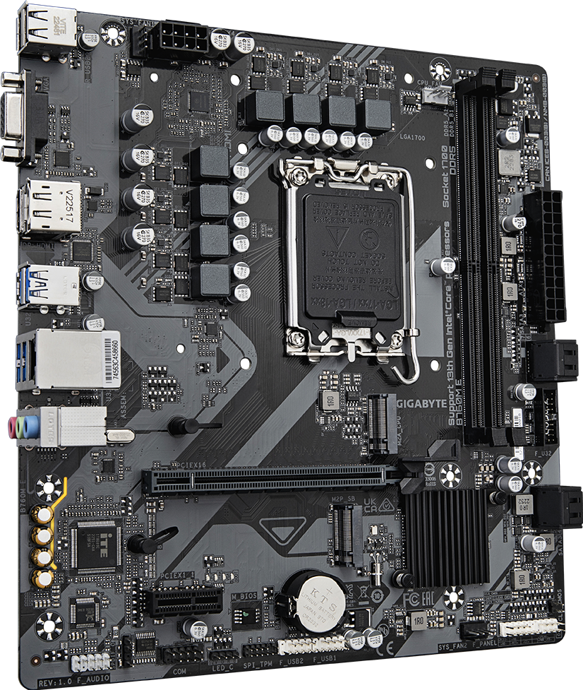 Gigabyte B760M E DDR5 - View 2