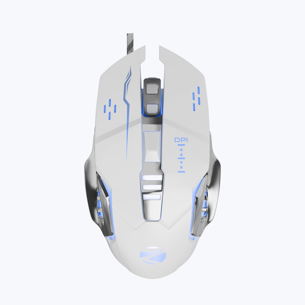 Zebronics Transformer3 Combo White KB Mouse LED Gaming