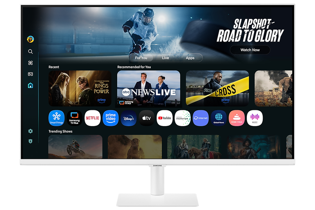 Samsung 32" LS32FM701UWXXL Smart Monitor - View 2