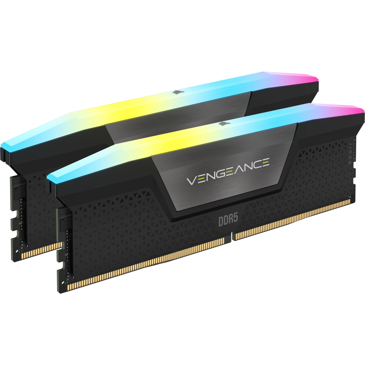 Corsair Vengeance DDR5 96GB Kit (48GBx2) 5600MHz CL40 RGB Black CMH96GX5M2B5600C40 - View 1