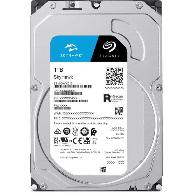 Seagate HDD AV 1TB ST1000VX013