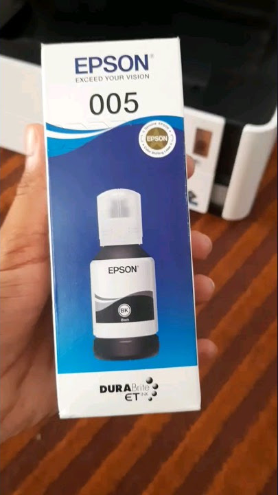 Epson Ink Bottle 005 Black C13T03Q198
