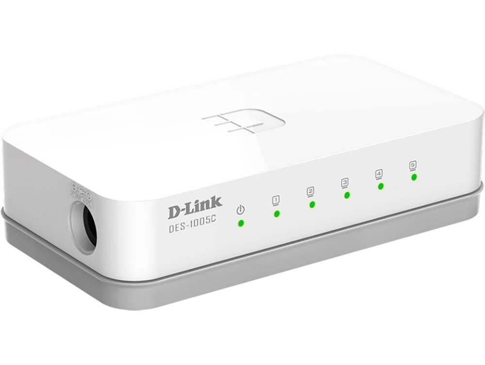DLink DES-1005C 5 Port 10/100 Switch