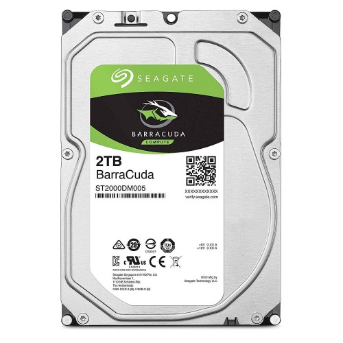 Seagate SATA HDD Baracuda 2TB ST2000DM005