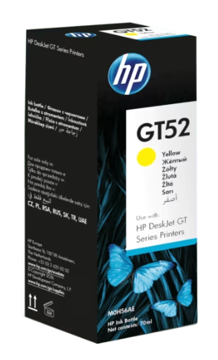 HP Ink Bottle GT52 YELLOW MOH56A