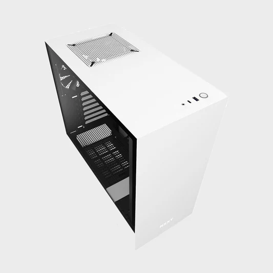 NZXT H200 Mini ITX Tower Case CA-H200B-W1 Matte White