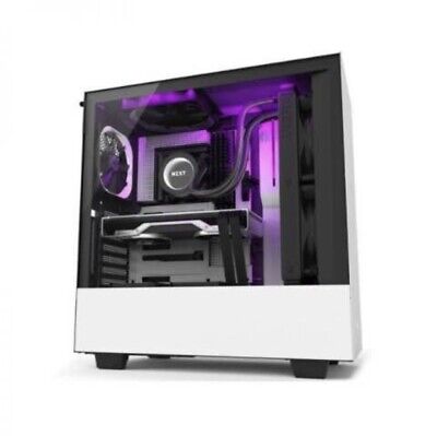 NZXT Case H510 ELITE White Aer RGB 2x140mm Fans CA-H510E-W1