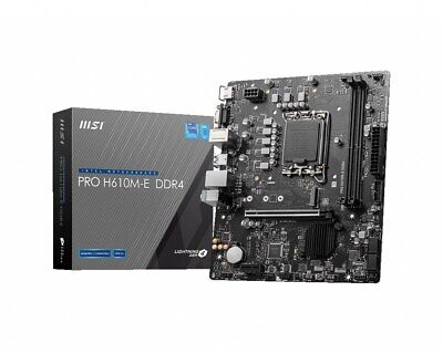 MSI Pro H610M-E DDR4 Board