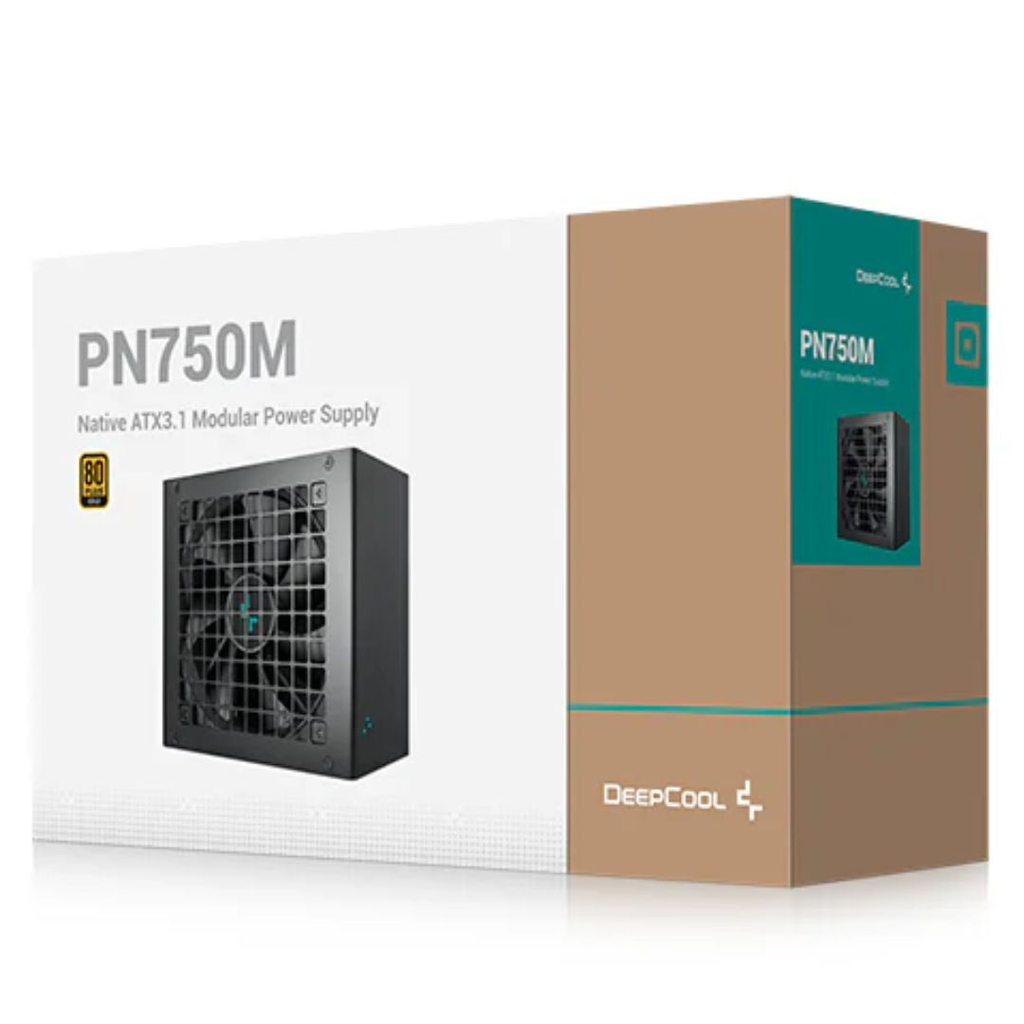 DeepCool PSU 750W Gold PN750M R-PN750M-FC0B-IN