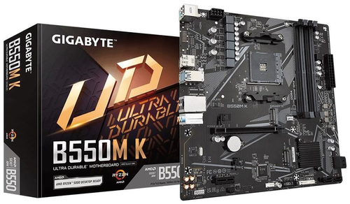 Gigabyte B550M K Board