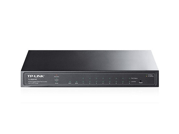 TP-Link TL-SG2210P 8 Port Gigabit Smart PoE+ Switch 