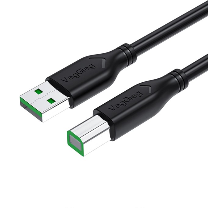 VegGieg V-U206 USB A to B Cable 3m
