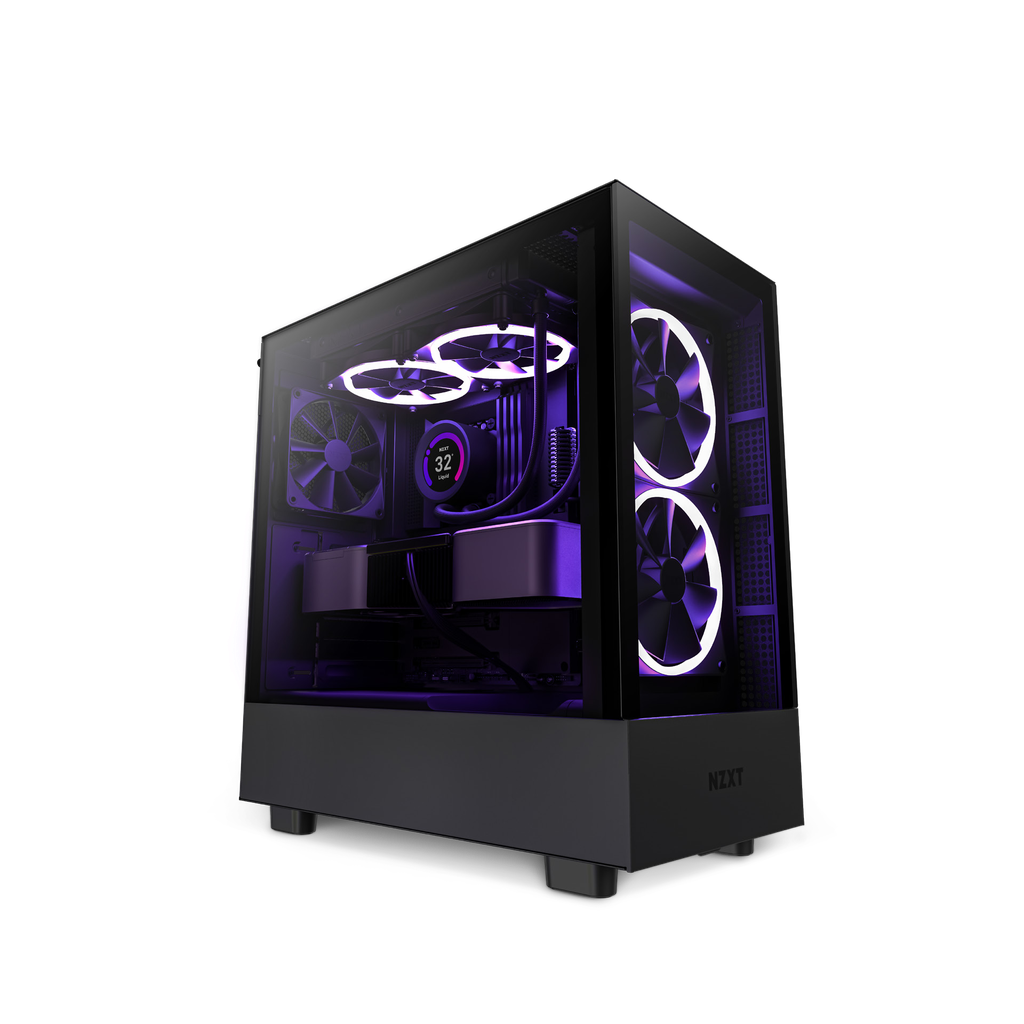 NZXT Case H5 Elite White 2x140mm & 1x120mm CC-H51EW-01