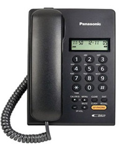 Panasonic KX-TSC62SXB Black Landline Phone