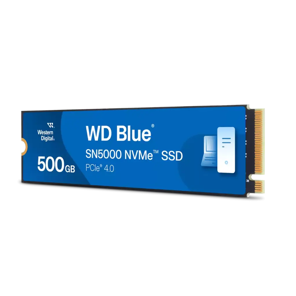 WD SN5000 500GB NVMe Blue PCIe Gen4 SSD WDS500G4B0E 