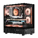 Ant Esports Case Crystal X6 Black