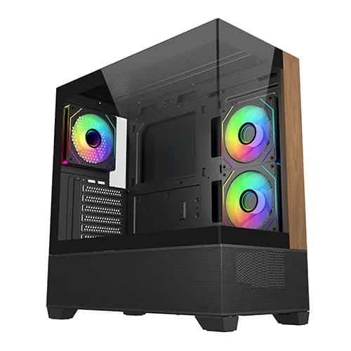CM Case Elite 690 Wood Black E690-KHNN-S00