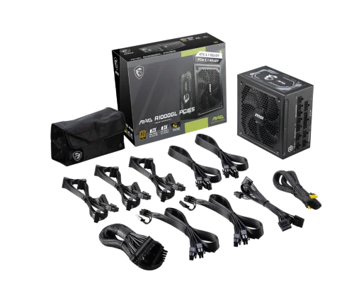 MSI PSU 1000W Gold MAG A1000GL PCIE5