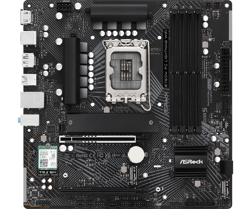 AsRock Board B760M PG Lightning WiFi DDR5