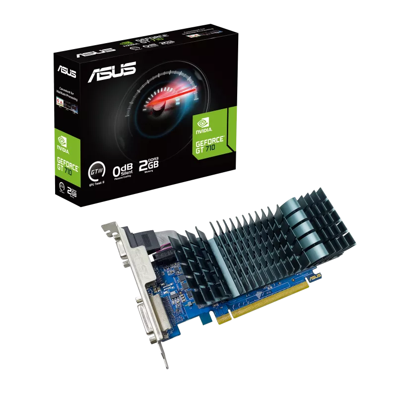GT710 ASUS 2GB DDR5 GT710-SL-2GD5-BRK-EVO
