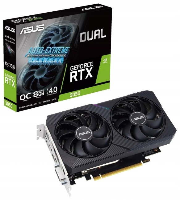 RTX3050 8GB Asus OC DUAL-RTX305008G-V2