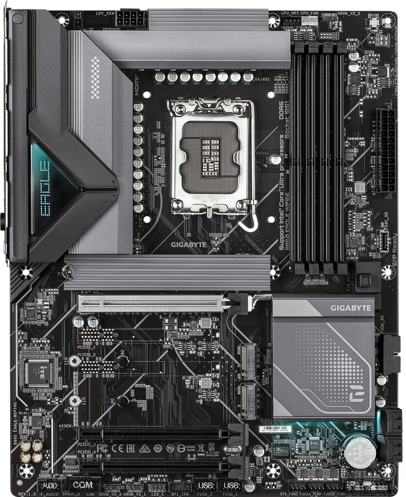 Gigabyte B860 Eagle WiFi6E Board ATX