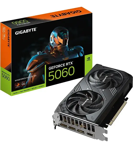 RTX5060 8GB Gigabyte GV-N5060WF2MAX OC-8GD WindForce Max OC