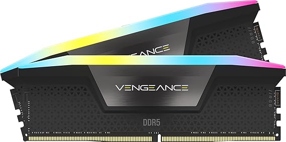 Corsair Vengeance DDR5 RGB 48GB (2x24GB) Up To 6400MT/s CL36 Kit Black CMH48GX5M2B6400C36