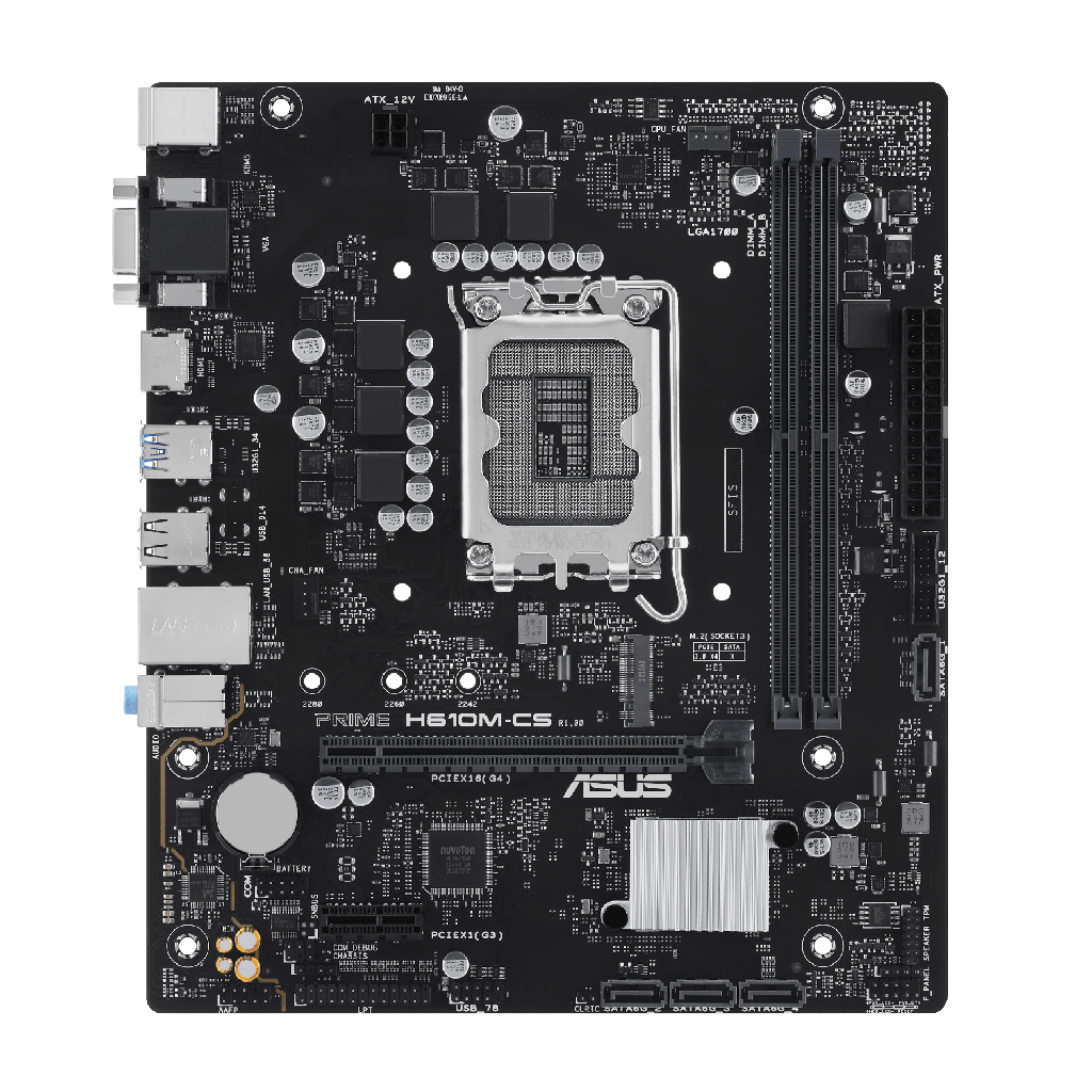Asus PRIME H610M-CS D5 DDR5 Board