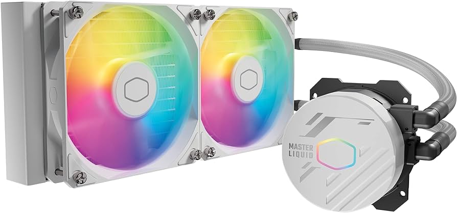 CM Liquid Cooler 240L Core ARGB MLW-D24M-A18PZ-RW White