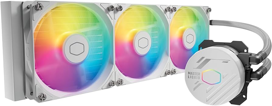 CM Liquid Cooler 360L Core ARGB MLW-D36M-A18PZ-RW White