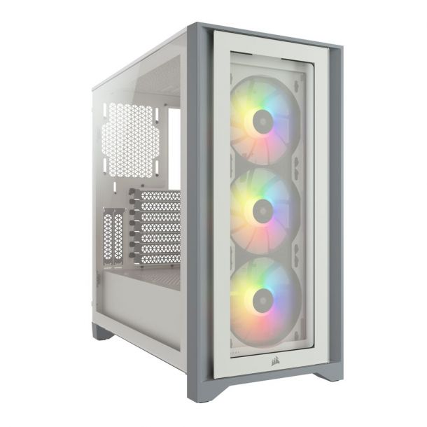 Corsair Case iCUE 4000X RGB White CC-9011205-WW