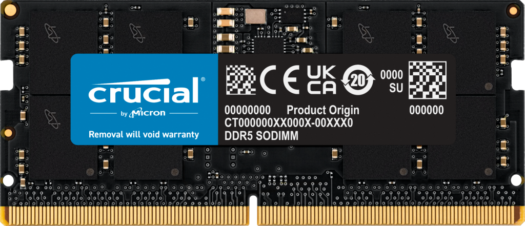 Crucial 16GB DDR5-5200 Mhz Laptop CL42