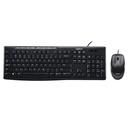 Logitech MK200 Wired KB+M Combo Multimedia