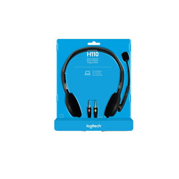 Logitech Headset H110 Dual Pin