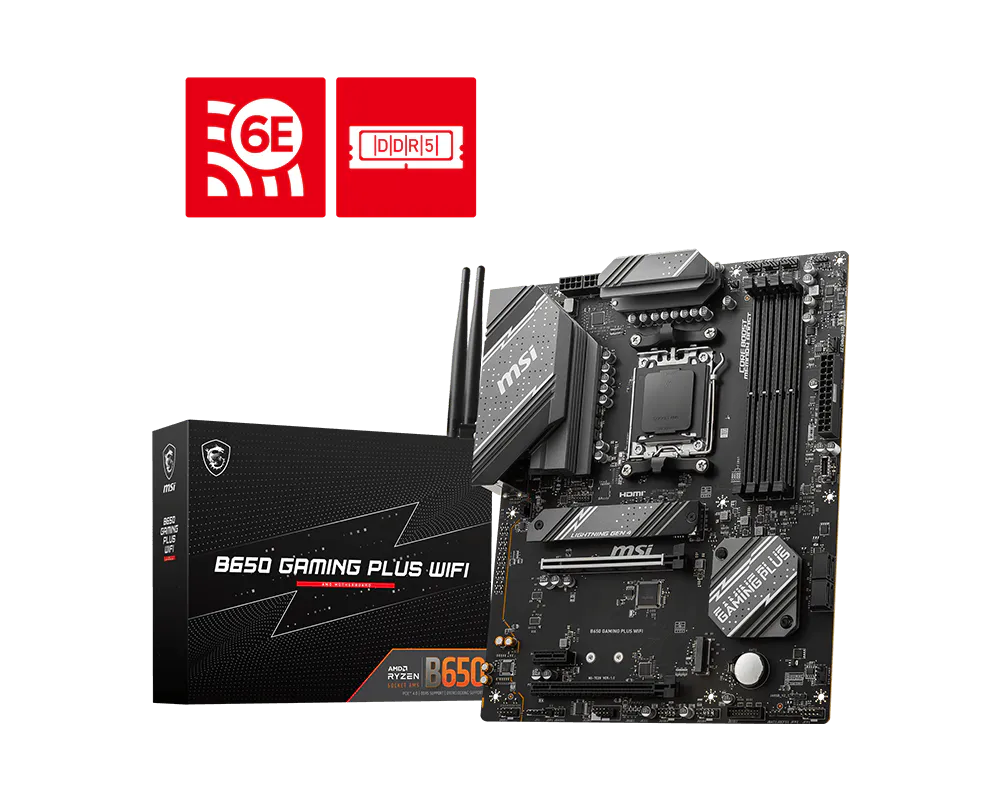 MSI B650 Gaming Plus WiFi Board