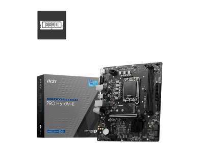 MSI Pro H610M-E DDR5 Board