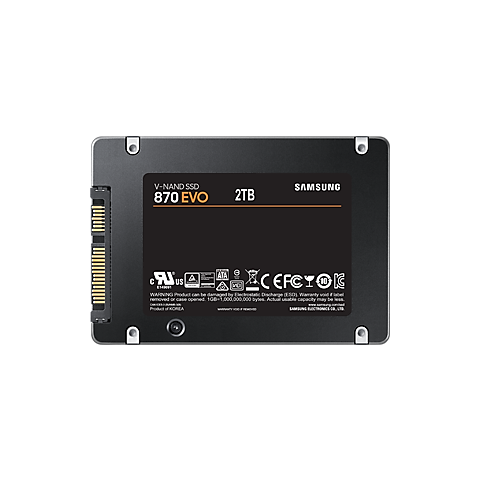 Samsung 870 EVO 2TB SATA 2.5" SSD MZ-77E2T0BW