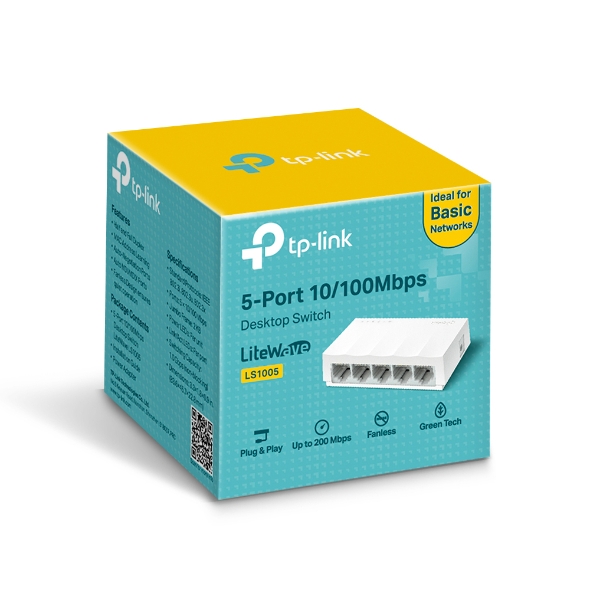 TP-Link LS1005 5 Port 10/100Mbps Switch