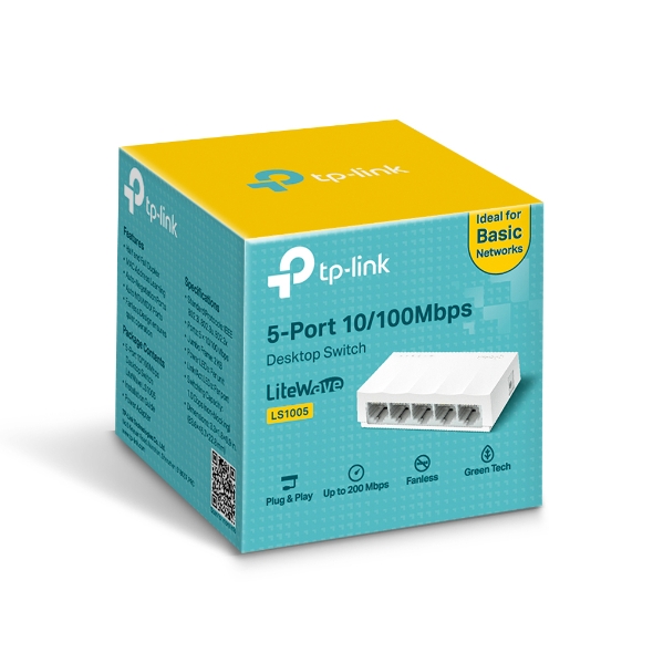 TP-Link LS1005 5-Port 10/100Mbps Switch