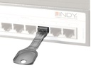 LINDY RJ45 Blocker 1 Key +10L BLK 10L1K L70