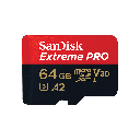 Sandisk MicroSD 64 GB ExtremePRO 4K