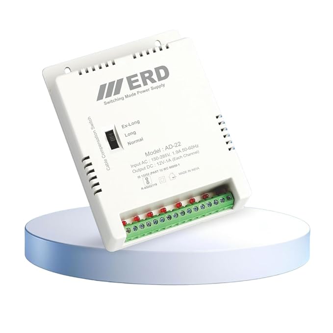 Cctv Smps Ad 22 Erd Channel Power Supply Price ERD AD-11 CCTV