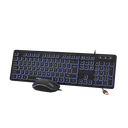 Fingers Keyboard Mouse Combo Wired Magnifico Duo Backlit
